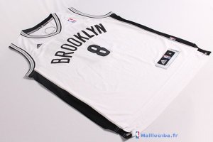 Maillot NBA Pas Cher Brooklyn Nets Deron Michael Williams 8 Blanc