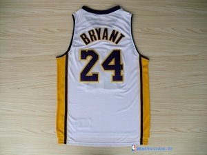 Maillot NBA Pas Cher Los Angeles Lakers Kobe Bryant 24 Blanc