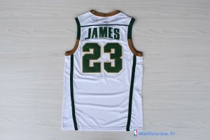 Maillot NCAA Pas Cher Irish LeBron James 23 Blanc