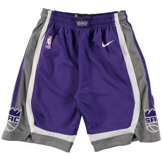 Sacramento Kings Nike PurpleGray Swingman Icon Performance Shorts