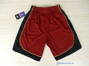 Pantalon NBA Pas Cher Miami Heat Rouge Noir