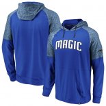 Orlando Magic Fanatics Branded BlueHeathered Blue Made to Move Static Performance Raglan Pullover Hoodie