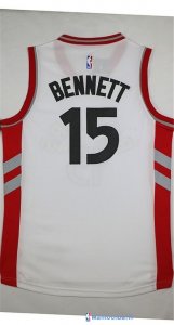 Maillot NBA Pas Cher Toronto Raptors Anthony Bennett 15 Blanc