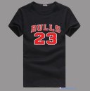 T-Shirt NBA Pas Cher Chicago Bulls Jordan 23 Noir