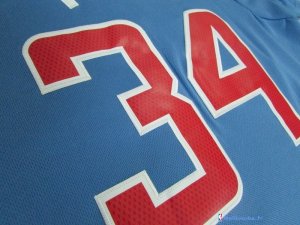 Maillot NBA Pas Cher Los Angeles Clippers Paul Pierce 34 Bleu MC