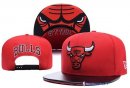 Bonnet NBA Chicago Bulls 2016 Rouge Noir 5