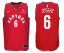 Maillot NBA Pas Cher Toronto Raptors Cory Joseph 6 Rouge 2017/18