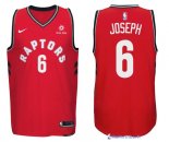 Maillot NBA Pas Cher Toronto Raptors Cory Joseph 6 Rouge 2017/18