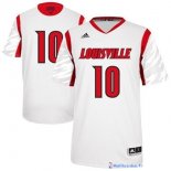 Maillot NCAA Pas Cher Louisville Dieng 10 Blanc