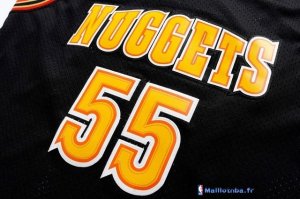 Maillot NBA Pas Cher Denver Nuggets Dikembe Mutombo 55 Noir