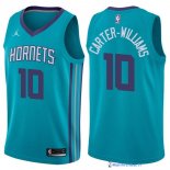 Maillot NBA Pas Cher Charlotte Hornets Michael Carter Williams 10Vert Icon 2017/18