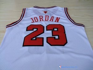 Maillot NBA Pas Cher Chicago Bulls Michael Jordan 23 Blanc