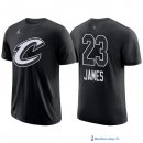 Maillot Manche Courte All Star 2018 LeBron James 23 Noir