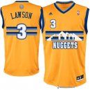 Maillot NBA Pas Cher Denver Nuggets Allen Iverson 3 Jaune