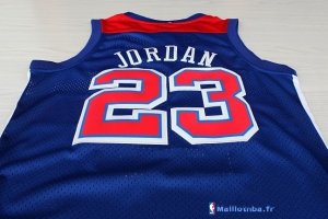 Maillot NBA Pas Cher Washington Wizards Michael Jordan 23 Retro Bleu