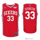 Maillot NBA Pas Cher Philadelphia Sixers Robert Covington 33 Rouge 2017/18