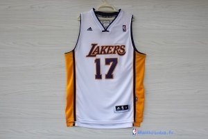 Maillot NBA Pas Cher Los Angeles Lakers Jeremy Lin 17 Blanc