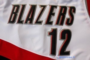 Maillot NBA Pas Cher Portland Trail Blazers LaMarcus Aldridge 12 Blanc