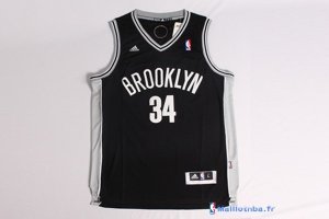 Maillot NBA Pas Cher Brooklyn Nets Paul Pierce 34 Noir