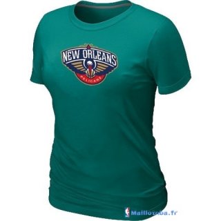 T-Shirt NBA Pas Cher Femme New Orleans Pelicans Vert