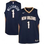 New Orleans Pelicans Zion Williamson Nike Navy Swingman Jersey - Icon Edition