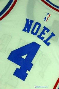 Maillot NBA Pas Cher Philadelphia Sixers Nerlens Noel 4 Blanc