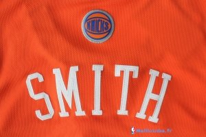 Maillot NBA Pas Cher New York Knicks J.R.Smith 8 Orange Bleu