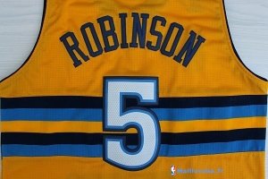 Maillot NBA Pas Cher Denver Nuggets Nate Robinson 5 Jaune