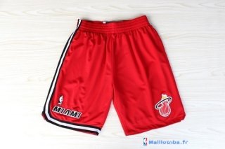 Pantalon NBA Pas Cher Miami Heat Retro Rouge