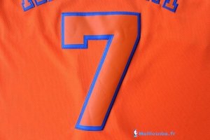 Maillot NBA Pas Cher New York Knicks Carmelo Anthony 7 Orange