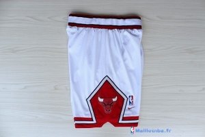 Pantalon NBA Pas Cher Chicago Bulls Nike Blanc