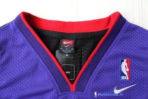 Maillot NBA Pas Cher Toronto Raptors Vince Carter 15 Pourpre Bleu