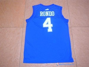 Maillot NCAA Pas Cher Kentucky Rajon Rondo 4 Bleu