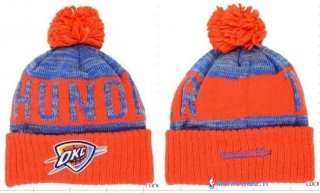 Tricoter un Bonnet NBA Oklahoma City 2016 Thunder Orange