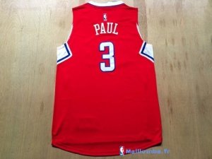 Maillot NBA Pas Cher Los Angeles Clippers Chris Paul 3 Rouge