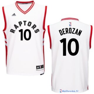 Maillot NBA Pas Cher Toronto Raptors Demar DeRozan 10 Blanc