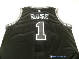 Maillot NBA Pas Cher Chicago Bulls Derrick Rose 1 Noir