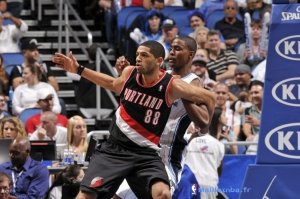 Maillot NBA Pas Cher Portland Trail Blazers Nicolas Batum 88 Noir