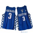 Maillot NCAA Pas Cher Kansas Bam Adebayo 3 Bleu