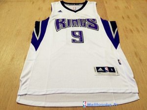 Maillot NBA Pas Cher Sacramento Kings Rajon Rondo 9 Blanc