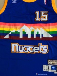 Maillot NBA Pas Cher Denver Nuggets Carmelo Anthony 15 Bleu