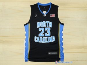 Maillot NCAA Pas Cher North Carolina Michael Jordan 23 Noir