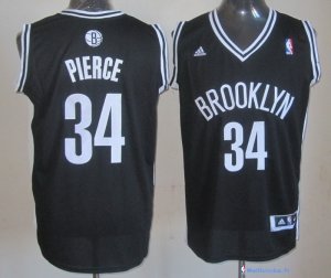 Maillot NBA Pas Cher Brooklyn Nets Paul Pierce 34 Noir