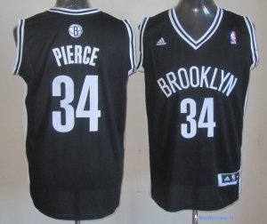 Maillot NBA Pas Cher Brooklyn Nets Paul Pierce 34 Noir