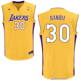 Maillot NBA Pas Cher Los Angeles Lakers Julius Randle 30 Jaune