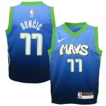 Infant Dallas Mavericks Luka Doncic Nike Blue 2019/20 City Edition Replica Jersey