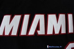 Maillot NBA Pas Cher Miami Heat Dwyane Wade 3 Miami Noir