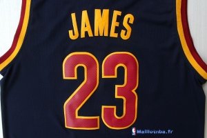 Maillot NBA Pas Cher Cleveland Cavaliers LeBron James 23 Bleu