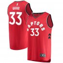 Toronto Raptors Marc Gasol Fanatics Branded Red Fast Break Replica Jersey - Icon Edition