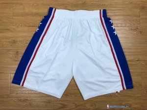 Pantalon NBA Pas Cher Philadelphia Sixers Nike Blanc